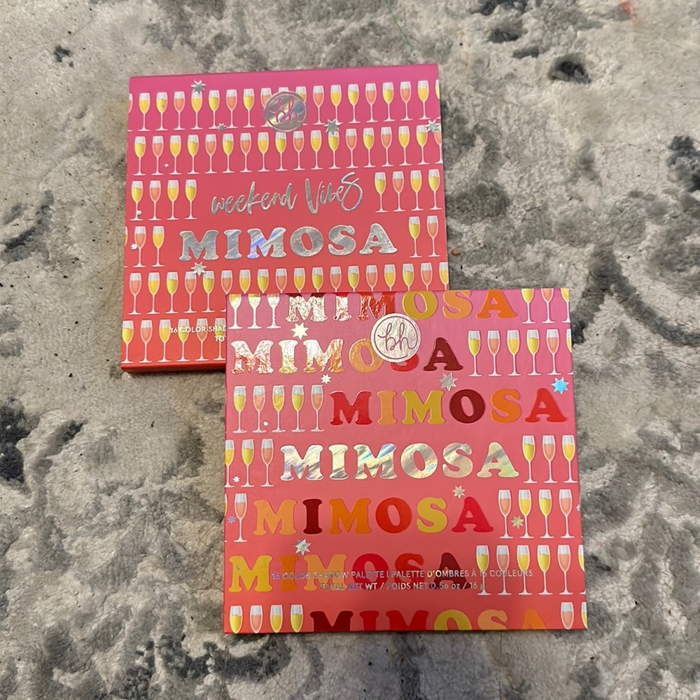 Bh cosmetics weekend vibes mimosa palette